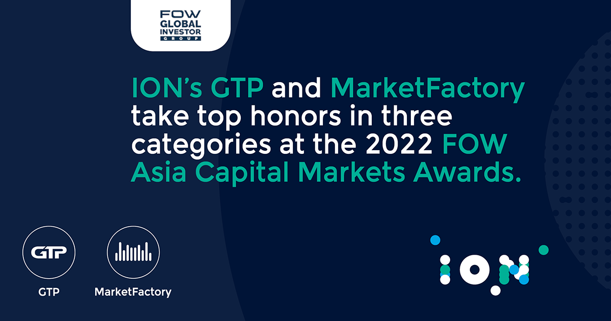 ION MarketFactory wins ‘Connectivity Provider of the Year’