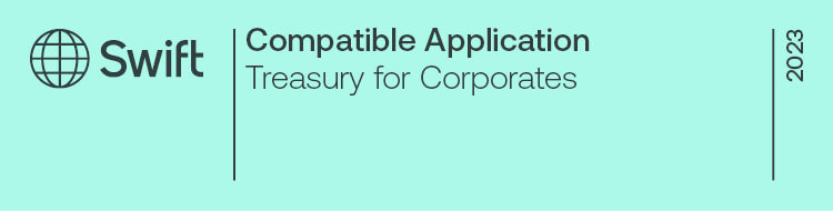SWIFT Compatible Application Treasury for Corporates 2023