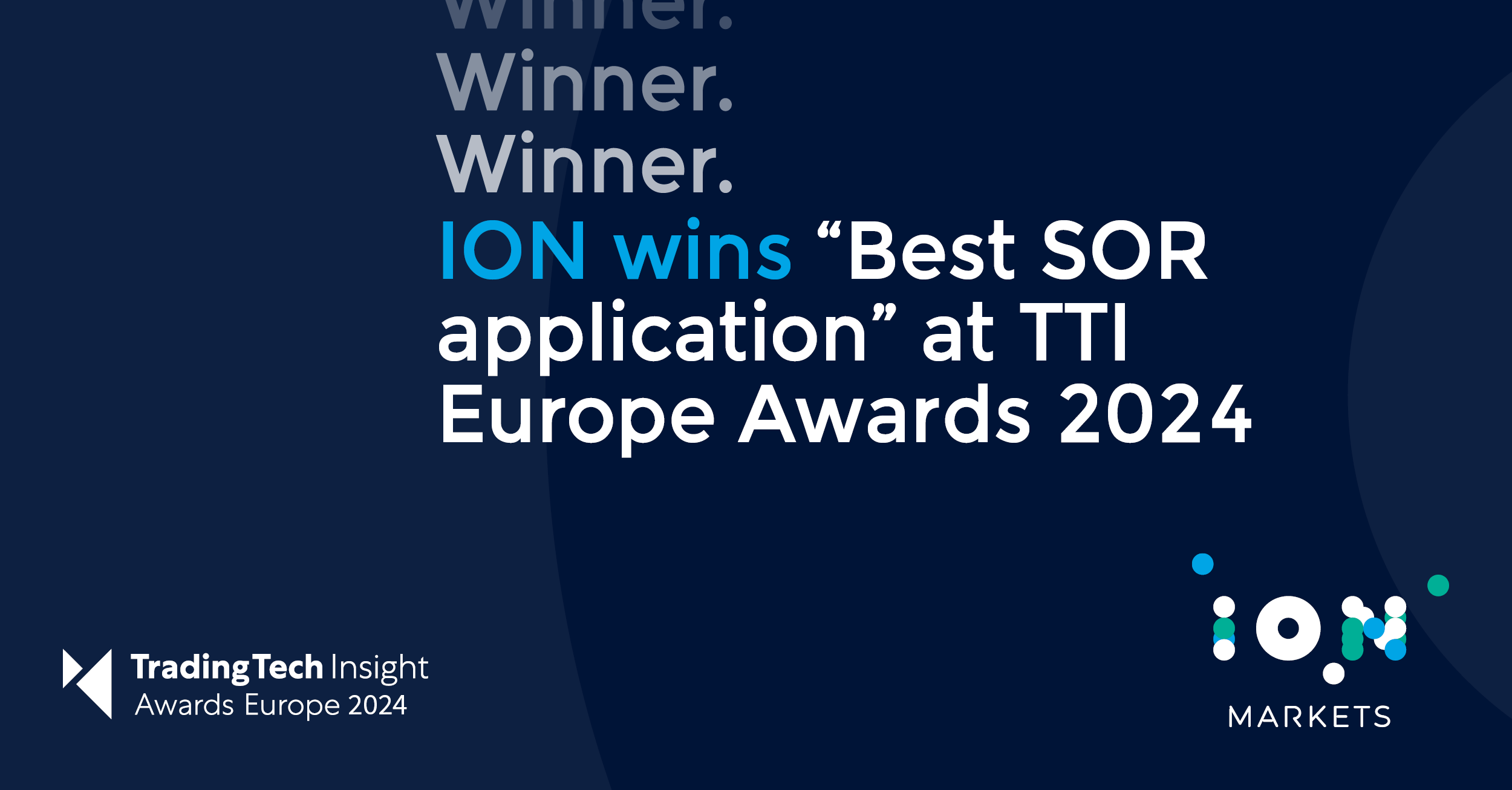 ION wins SOR application award