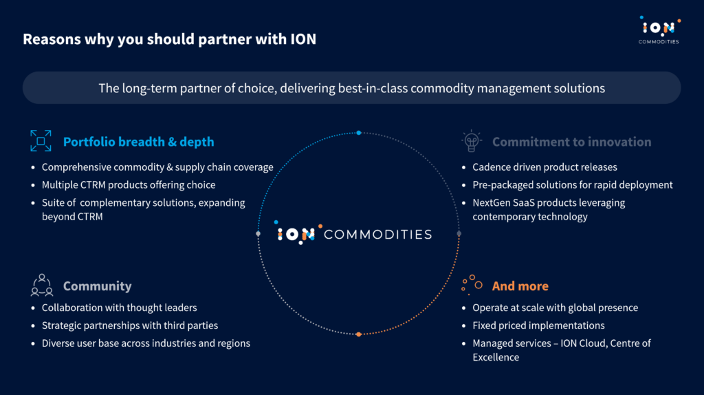 Reasons why you should partner with ION