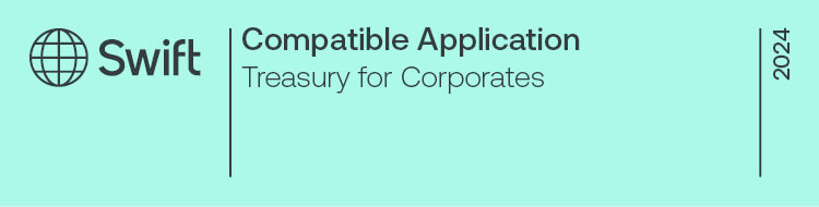 SWIFT Compatible Application Treasury for Corporates 2024