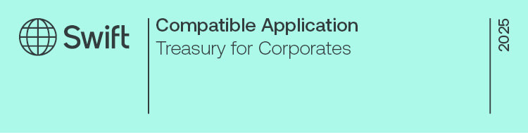 SWIFT Compatible Application Treasury for Corporates 2025
